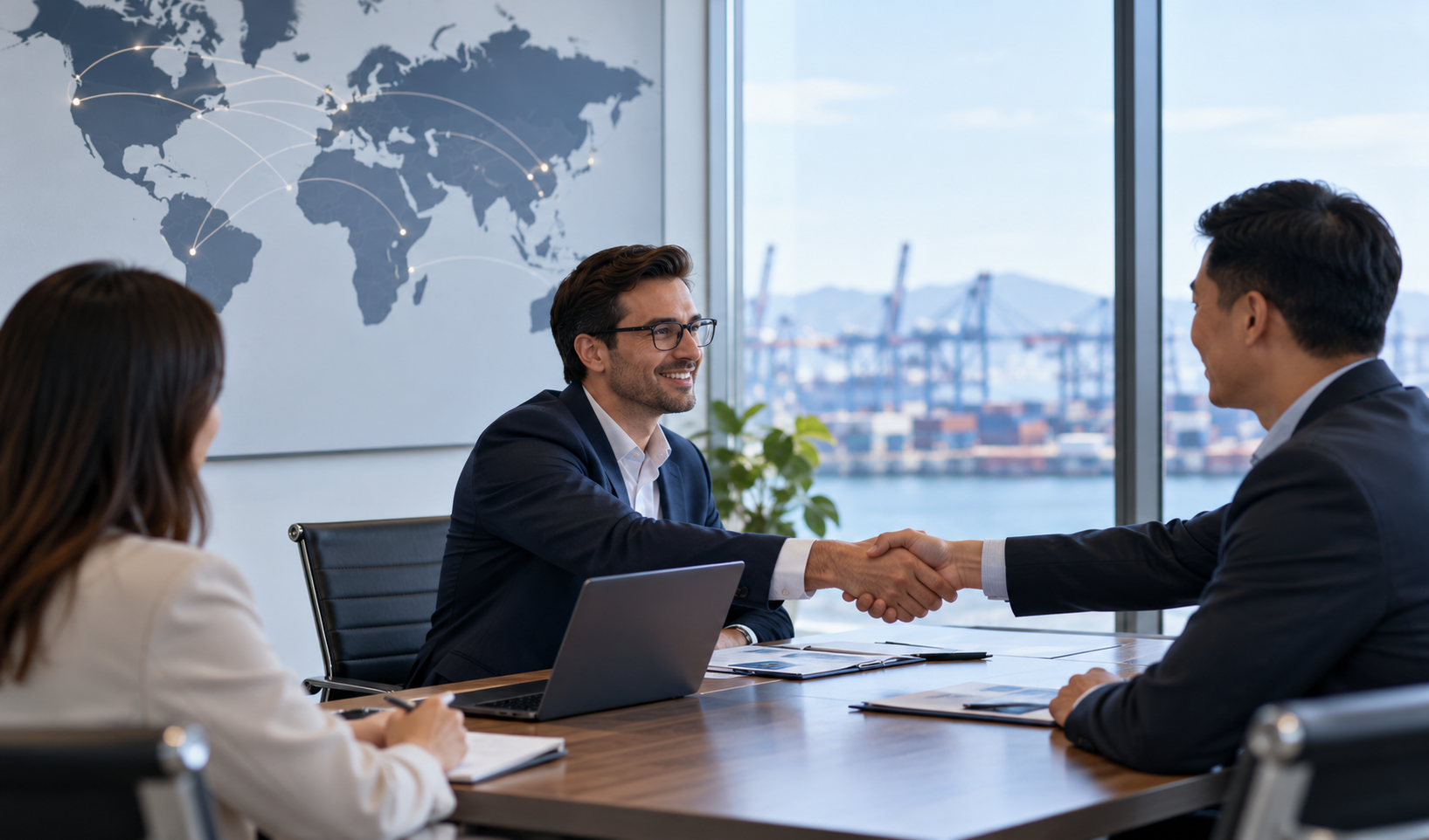 Global supplier relationships and international sourcing